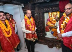 राज्यपाल रमेन डेका ने रतनपुर में माँ महामाया देवी का दर्शन कर लिया आशीर्वाद